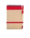 Notes Kraft z długopisem, czarny/beżowy