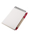 Notes Kraft z długopisem, czarny/beżowy