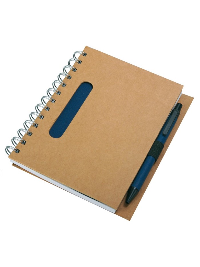 Notes 120x180/70k linia Envivo, granatowy/beżowy