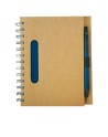 Notes 120x180/70k linia Envivo, granatowy/beżowy