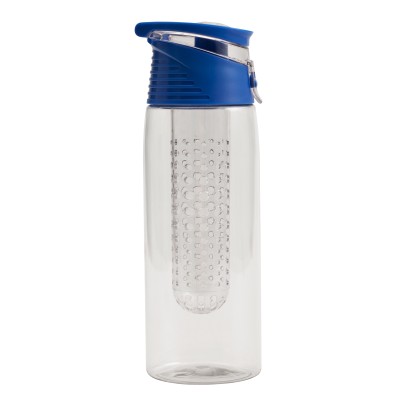 Bidon Frutello 700 ml, szary/transparentny