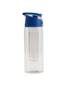 Bidon Frutello 700 ml, szary/transparentny