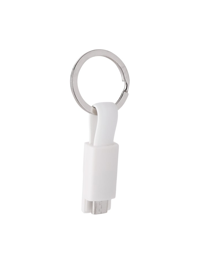 Brelok USB Hook Up, biały