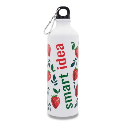 Bidon aluminiowy Easy Tripper 800 ml, czerwony