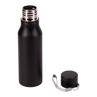 Bidon stalowy Fun Tripping 700 ml, srebrny