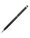 Długopis aluminiowy Touch Tip Gold, biały