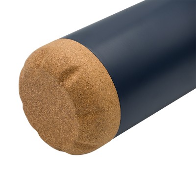 Butelka termiczna z korkowym spodem Jowi 500 ml, granatowy