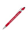 Długopis aluminiowy Softano, czerwony