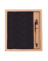 Zestaw Porto - notes z długopisem, brązowy