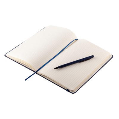 Zestaw notes z długopisem Abrantes, czarny