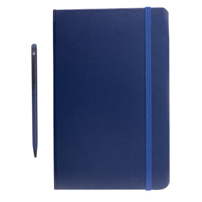 Zestaw notes z długopisem Abrantes, czarny