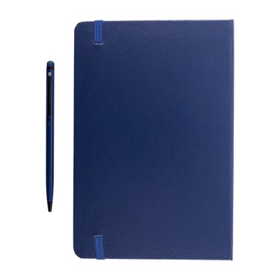 Zestaw notes z długopisem Abrantes, czarny