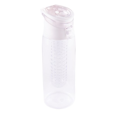 Bidon Frutello 700 ml, szary/transparentny