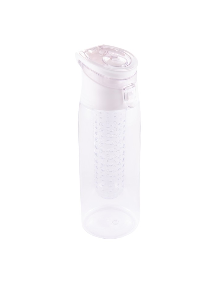 Bidon Frutello 700 ml, szary/transparentny