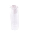 Bidon Frutello 700 ml, szary/transparentny