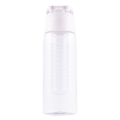 Bidon Frutello 700 ml, szary/transparentny