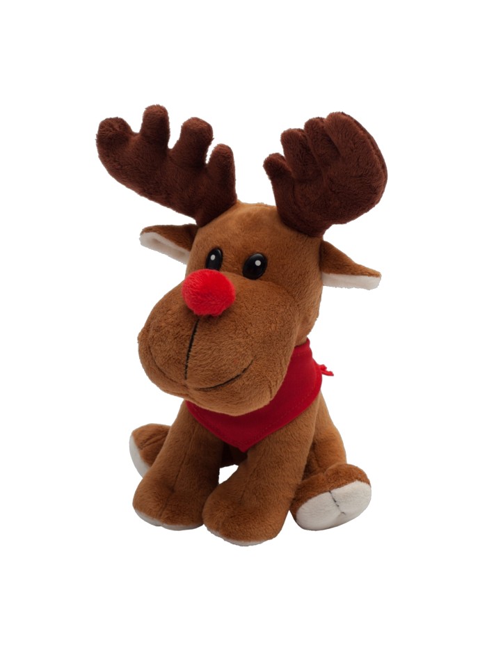 Maskotka Happy Reindeer, brązowy