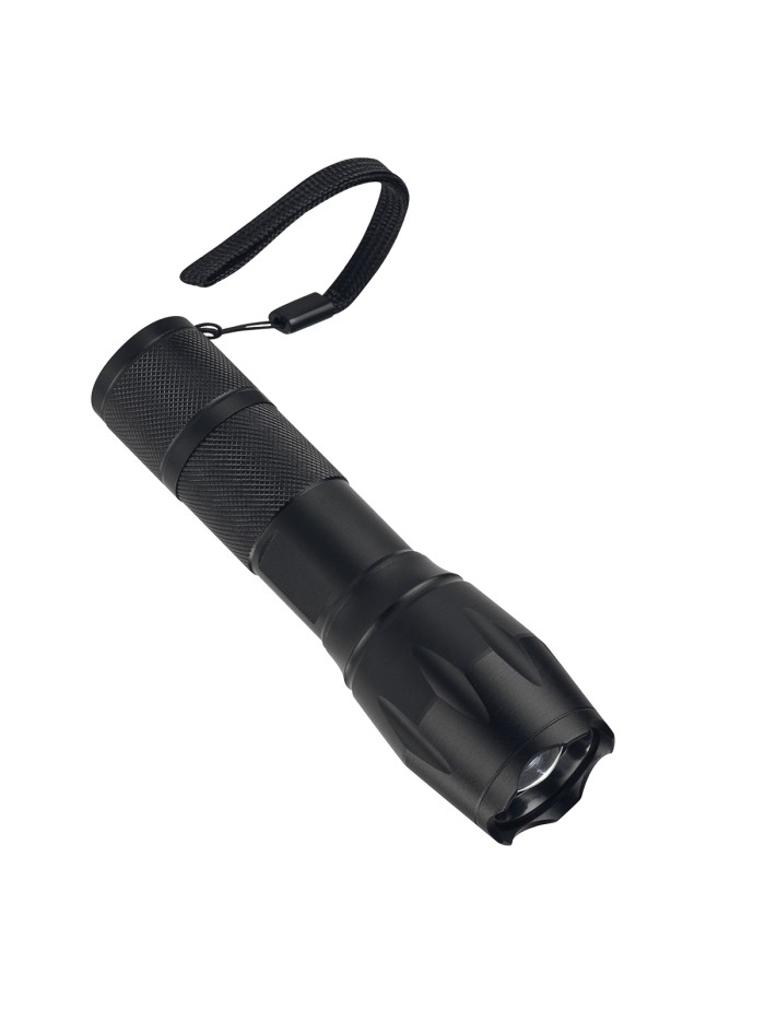 Latarka Bright LED, czarny