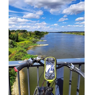 Torebka na rower Bikeysmart, jasny zielony