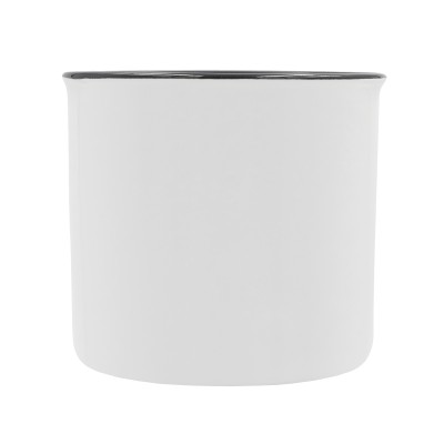 Kubek z powłoką sublimacyjną Ars 400 ml, czarny