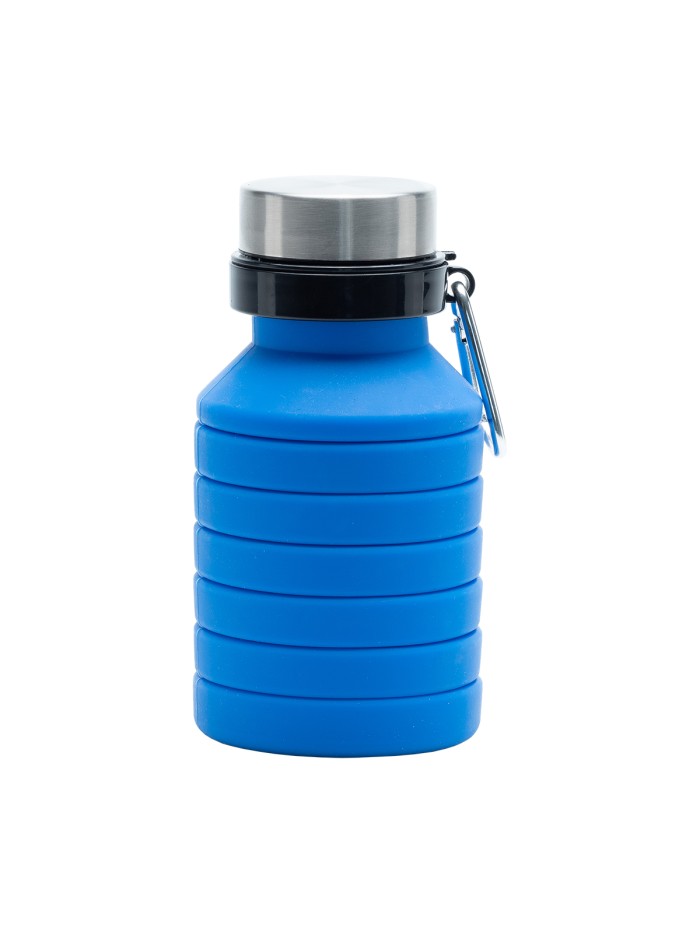 Składany bidon sportowy Makalu 550 ml, niebieski