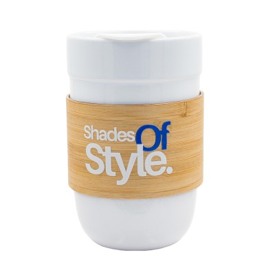 Kubek ceramiczny Skive 500 ml, biały