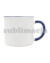 Kubek z powłoką sublimacyjną Ars 400 ml, czarny