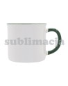 Kubek z powłoką sublimacyjną Ars 400 ml, czarny