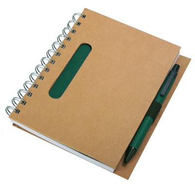 Notes 120x180/70k linia Envivo, granatowy/beżowy