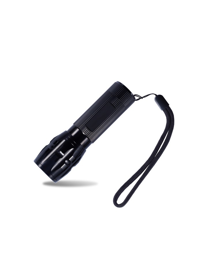 Latarka z diodą XPE CREE 3W, czarny