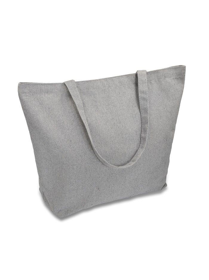 Torba z bawełny 340g/m2 Kinia, szary