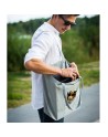 Torba z bawełny 340g/m2 Kinia, szary