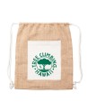 Plecak jutowy Eco-Pure, brązowy