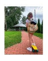 Plecak jutowy Eco-Pure, brązowy