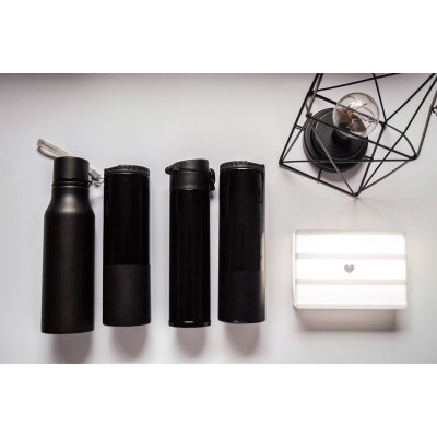 Kubek termiczny Toronto 450 ml, czarny