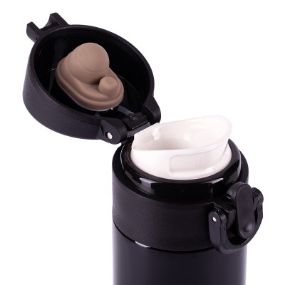 Kubek termiczny Moline 350 ml, czarny