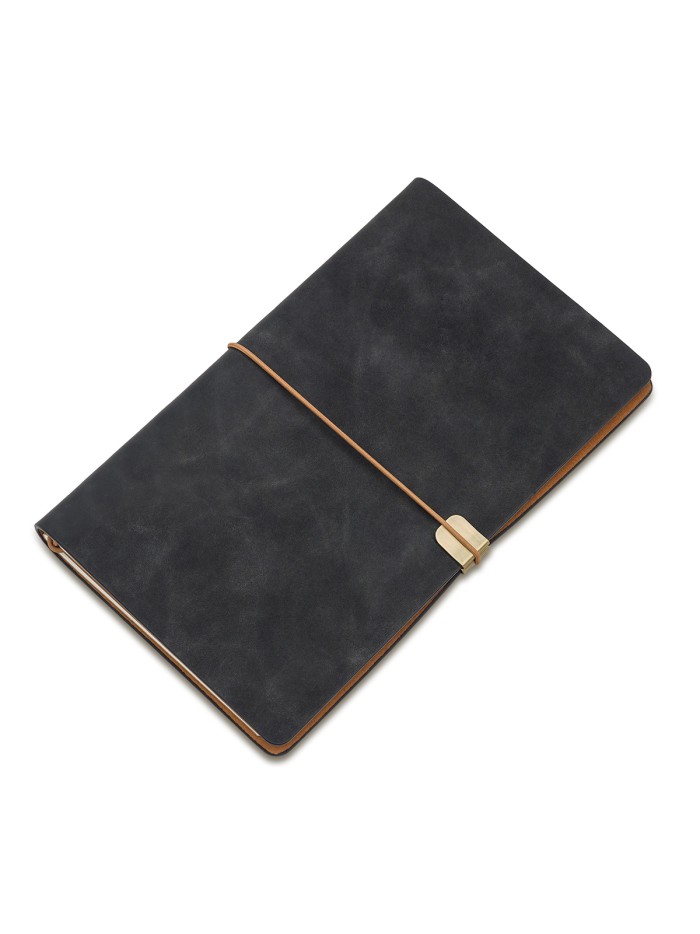 Notes w stylu retro Viaje, czarny