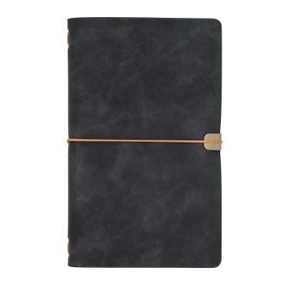 Notes w stylu retro Viaje, czarny