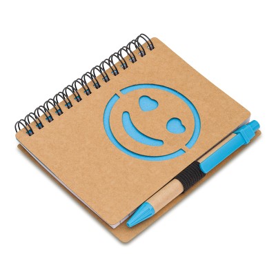 Notes Smile, jasny niebieski