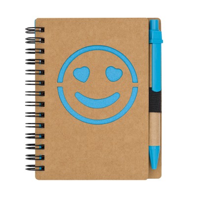 Notes Smile, jasny niebieski