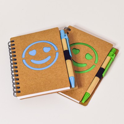 Notes Smile, jasny niebieski