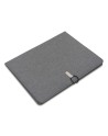 Teczka A4 z RPET Crawley, szary