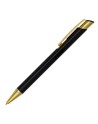 Długopis aluminiowy Lindi, czarny/złoty