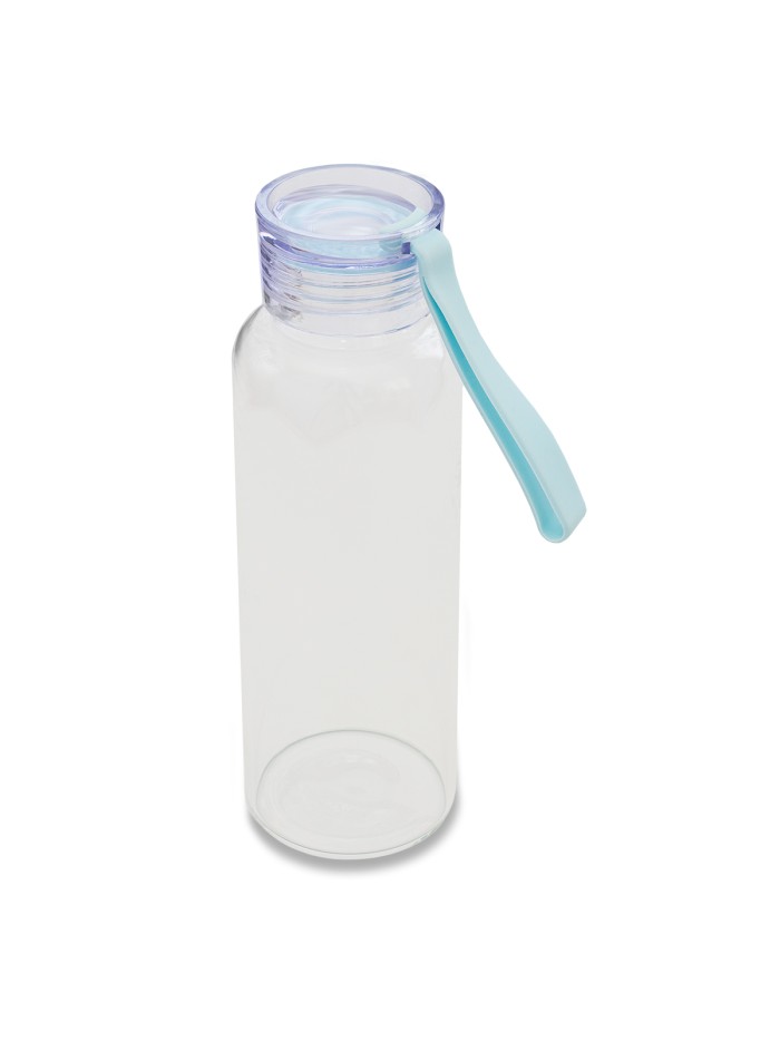 Butelka szklana Azure 500 ml, transparentny