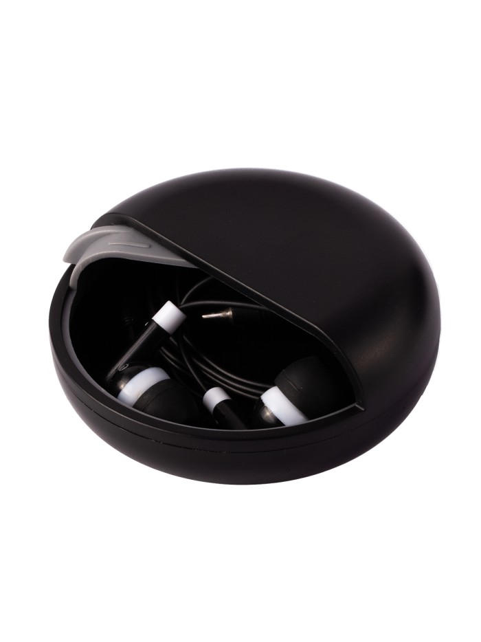 Słuchawki w etui Enlive, szary