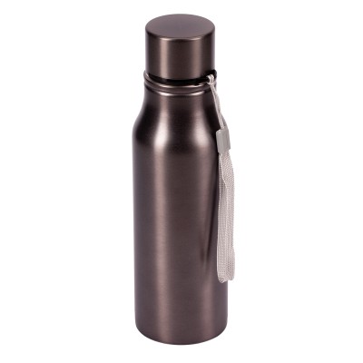 Bidon stalowy Fun Tripping 700 ml, srebrny