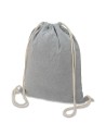 Plecak bawełniany 340 g/m2 Preston, szary