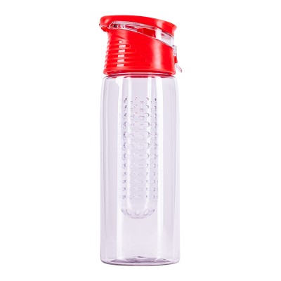 Bidon Frutello 700 ml, szary/transparentny