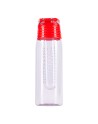 Bidon Frutello 700 ml, szary/transparentny