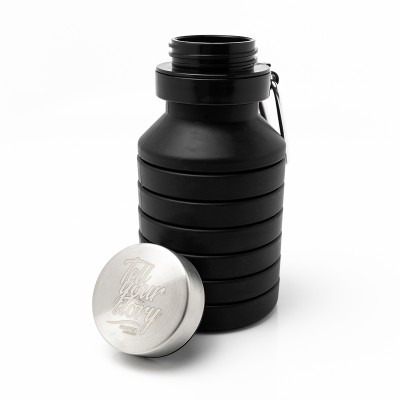 Składany bidon sportowy Makalu 550 ml, niebieski